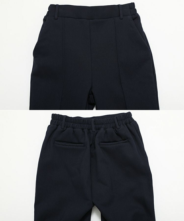 裾リボン裏起毛パンツ【低身長サイズ有】【宅配便】 | Fit more 裾リボン裏起毛パンツ【低身長サイズ有】【宅配便】 | Fit more