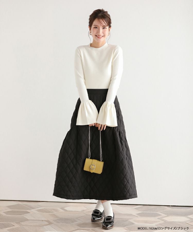 ZOZO限定商品】キルティングフレアスカート【宅配便】 | Fit more