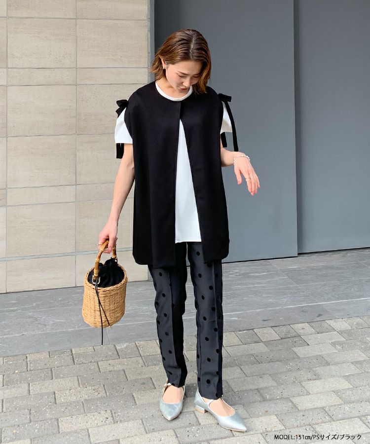 ZOZO限定商品】フロッキードットパンツ【メール便】 | Fit more