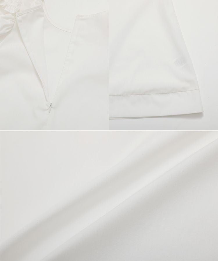 ZOZO限定商品】ショルダーフリルバルーンスリーブブラウス【メール便