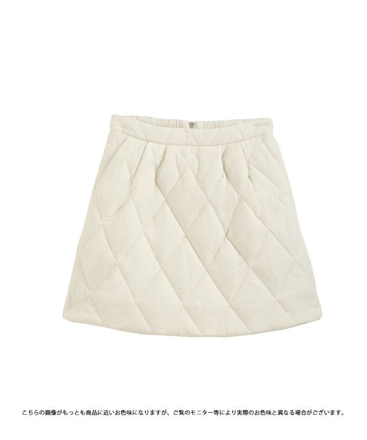 coaraコラボ！キルティングショートスカート【宅配便】 | Fit more
