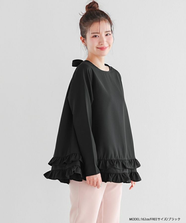 ADORE バックリボン　二枚仕立プルオーバー バックリボンプルオーバー – Donna Libera
