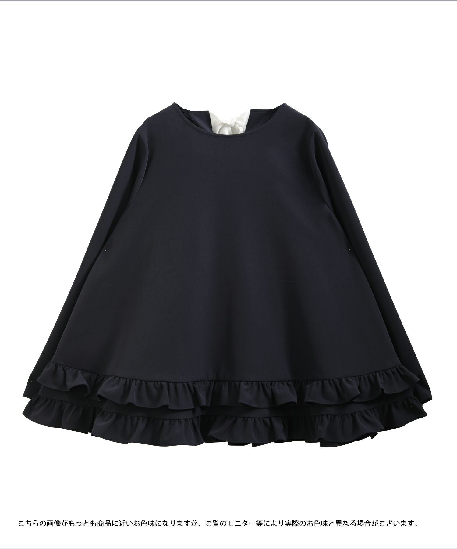 ADORE バックリボン　二枚仕立プルオーバー 2段フリルバックリボンプルオーバー【宅配便】 | Fit more