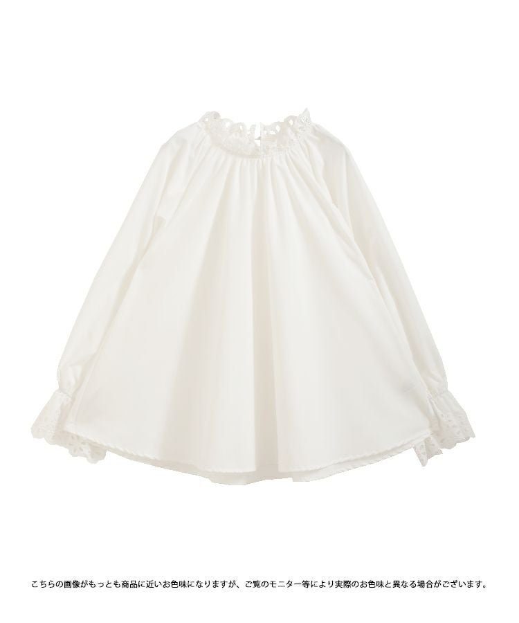 fitmore saayaコラボ！カットワークレースドルマンブラウス 完売 フィットモア saayaコラボ！カットワークレースドルマンブラウス