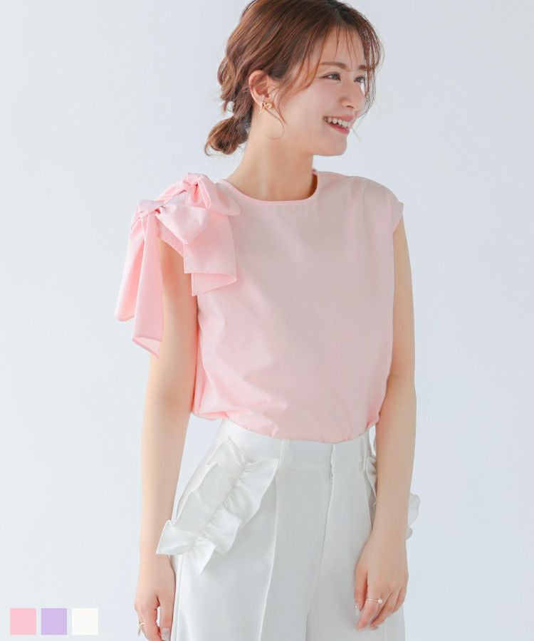 売約済み☆専用　肩リボン ノースリーブ ノバチェック ホースロゴ a4_smTbVTG.jpg