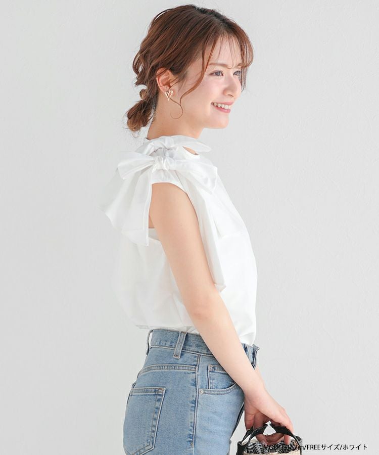 売約済み☆専用　肩リボン ノースリーブ ノバチェック ホースロゴ a4_smTbVTG.jpg