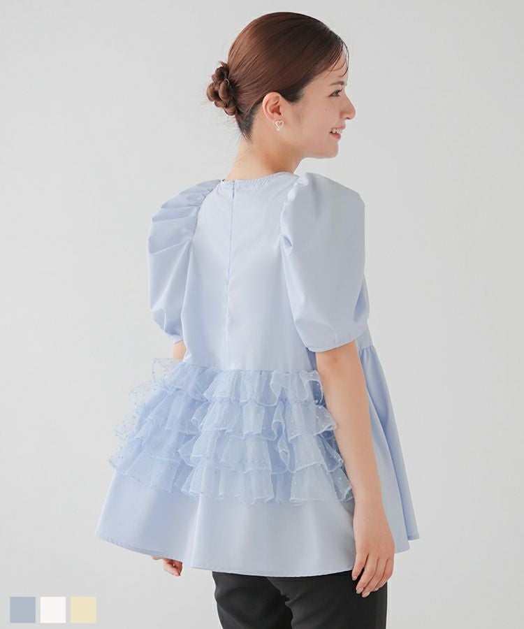 フラワースフレジャガードトップス【宅配便】 | Fit more