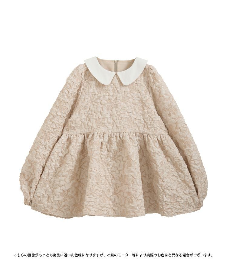 fitmore ☆新品タグつき☆ 丸襟ジャガードペプラムトップス ZOZO限定商品】丸襟ジャガードペプラムトップス【宅配便】 | Fit more