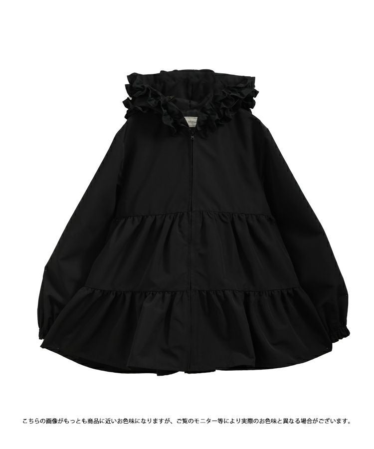 ZOZO限定商品】フリルフードティアードジャケット【宅配便】 | Fit more