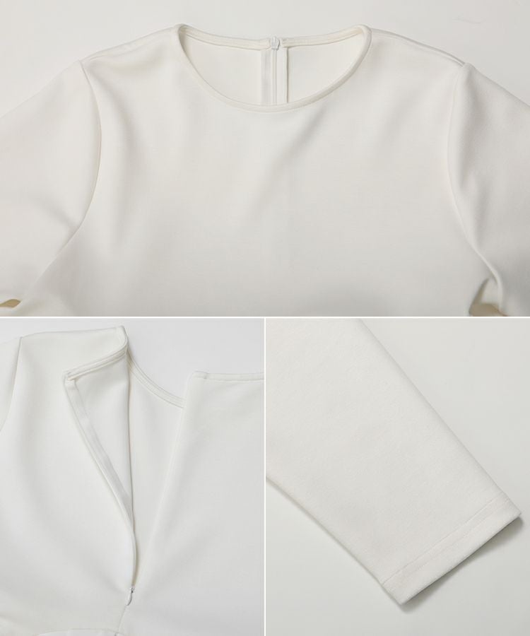 ZOZO限定商品】ボリュームタックペプラムトップス【宅配便】 | Fit more