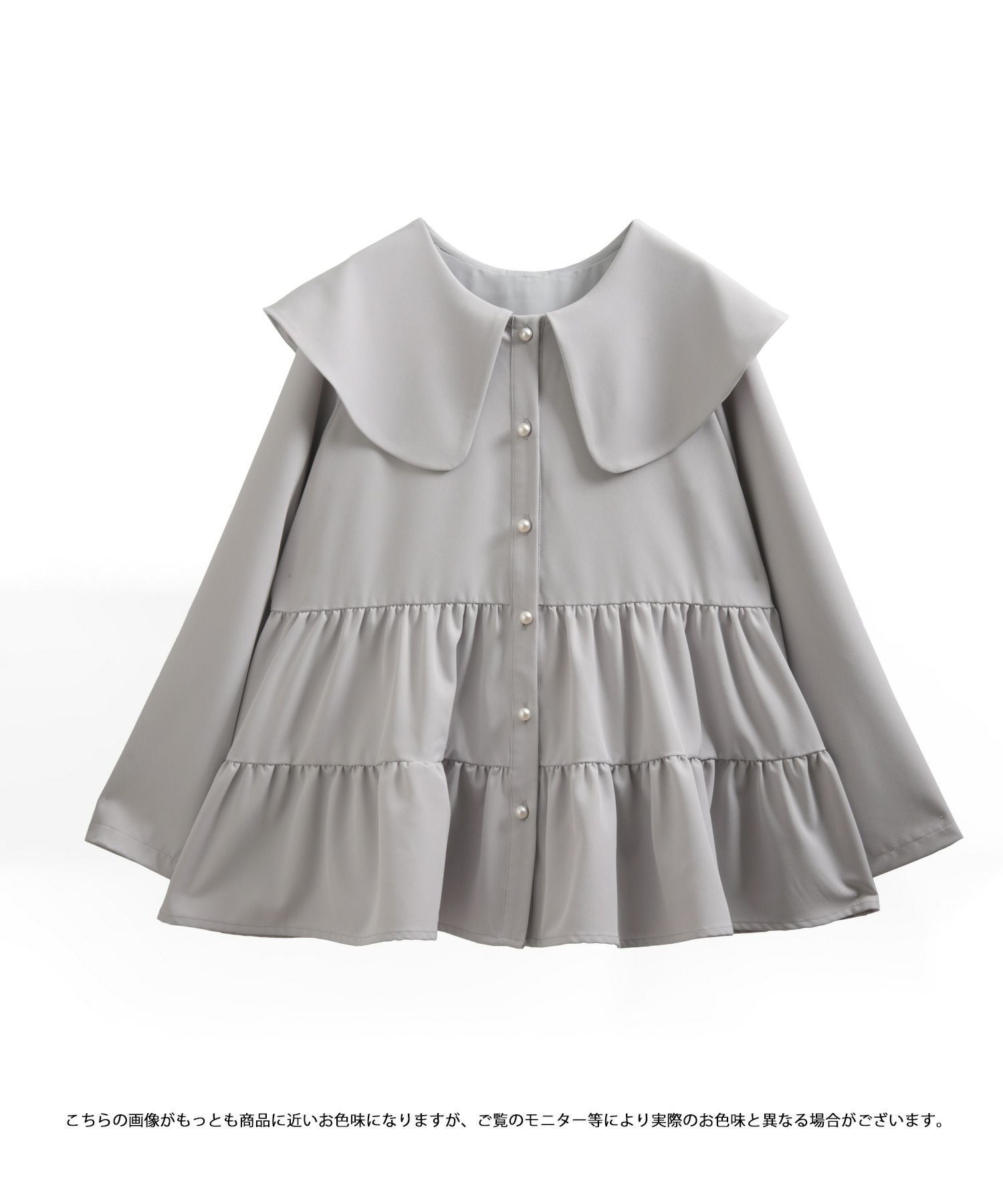 たんたたたんです☆【即発送可能】エイミー♡ バックリボンパールブラウス♡ 即完売商品】エイミー♡ バックリボンパールブラウス♡ピンク♡ 【公式