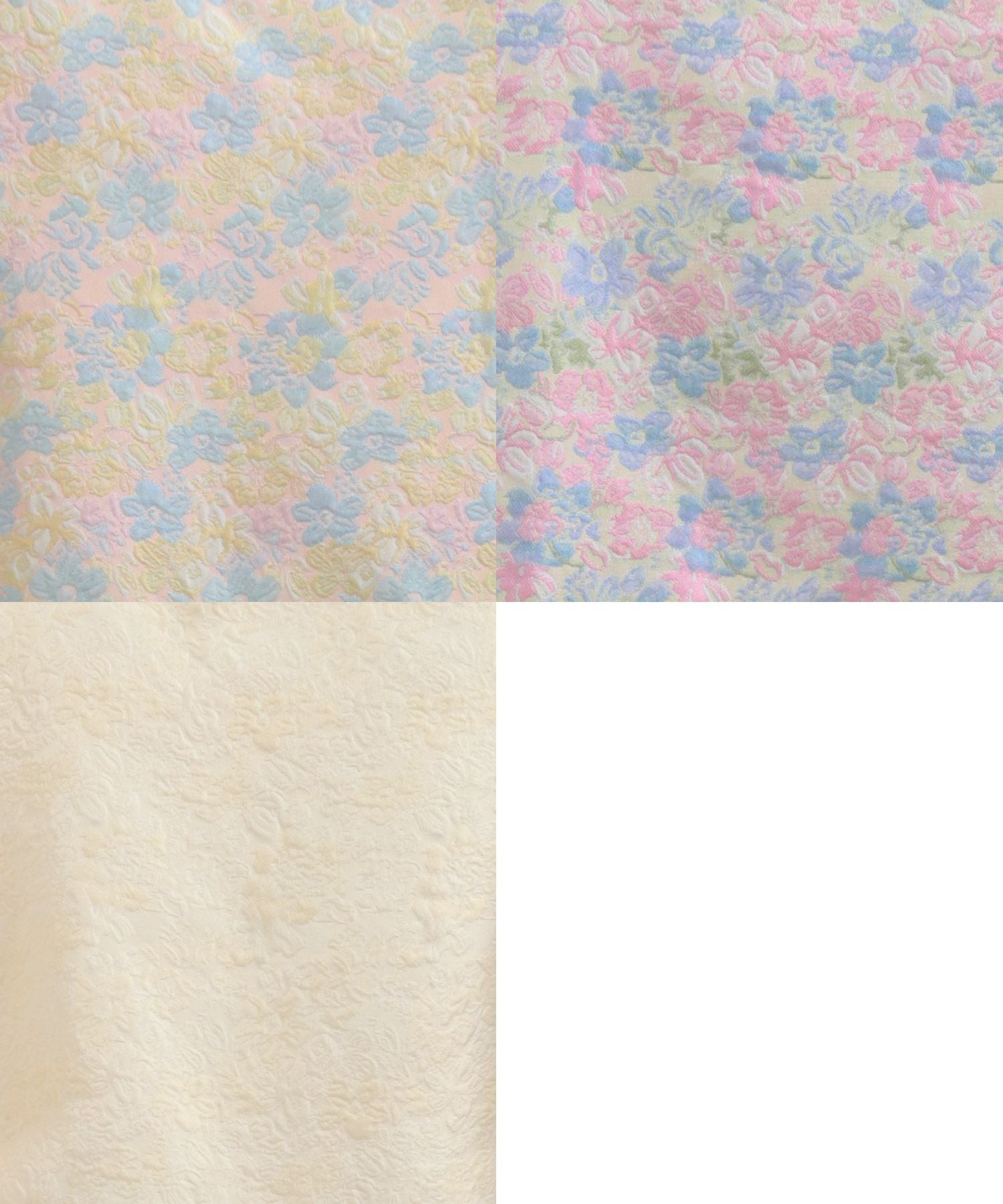 ミックスカラー花柄ジャガードトップス【宅配便】 | Fit more