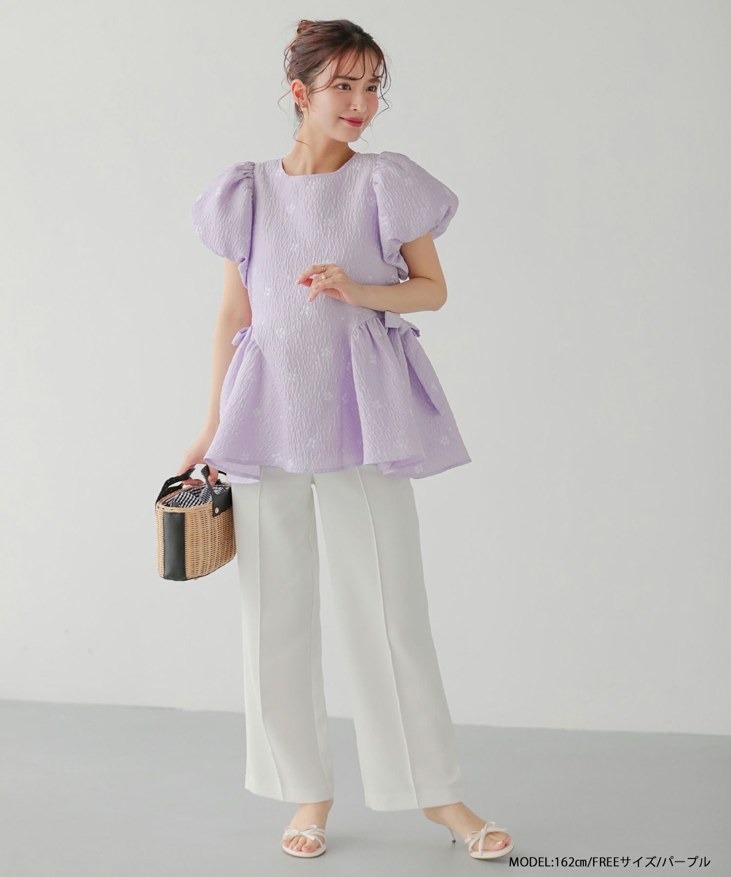 ZOZO限定商品】フラワースフレジャガードトップス【宅配便】 | Fit more