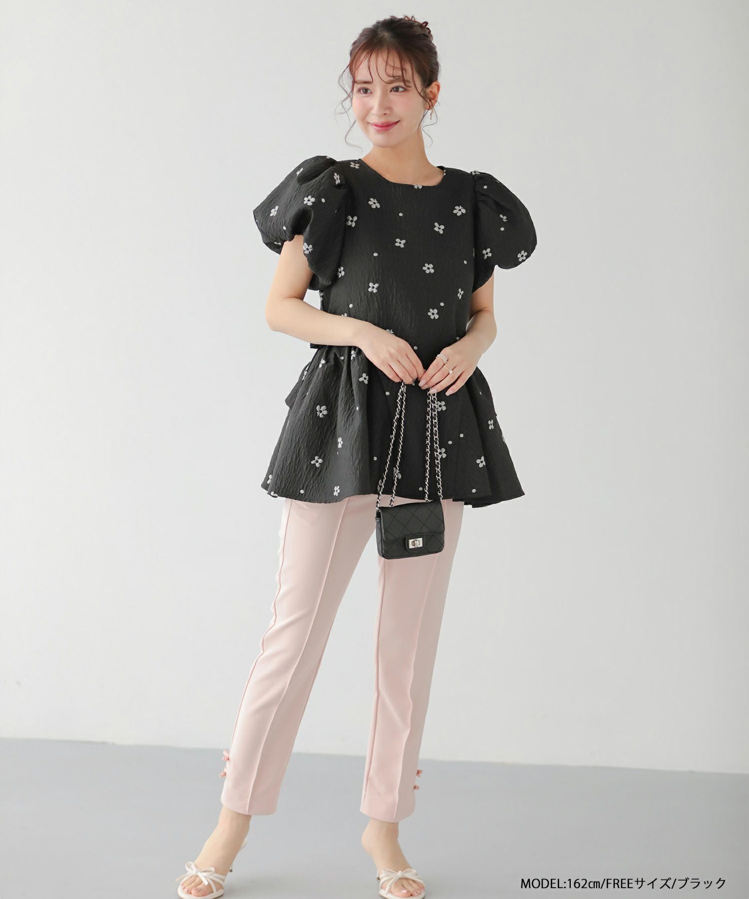 ZOZO限定商品】フラワースフレジャガードトップス【宅配便】 | Fit more