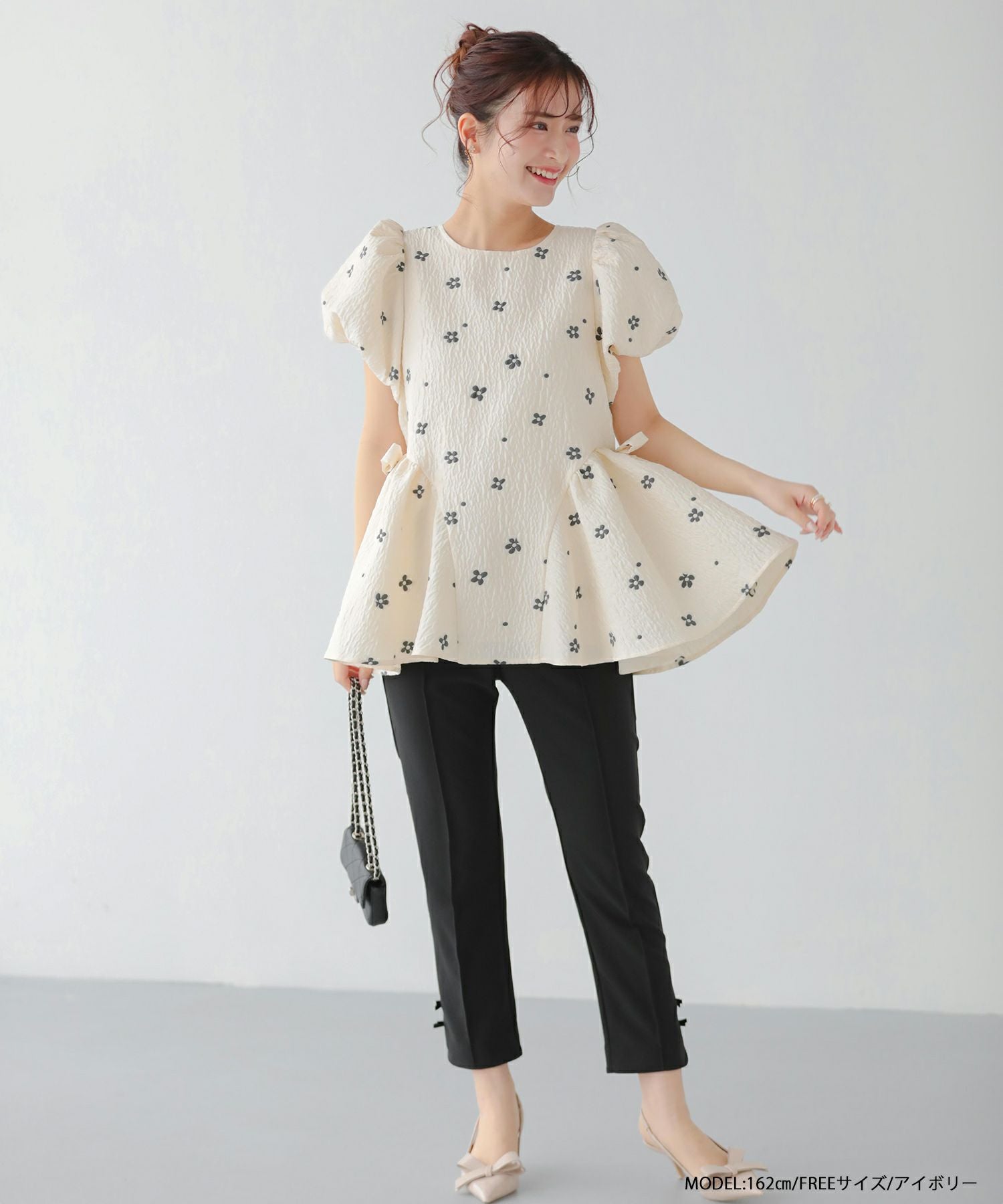 ZOZO限定商品】フラワースフレジャガードトップス【宅配便】 | Fit more
