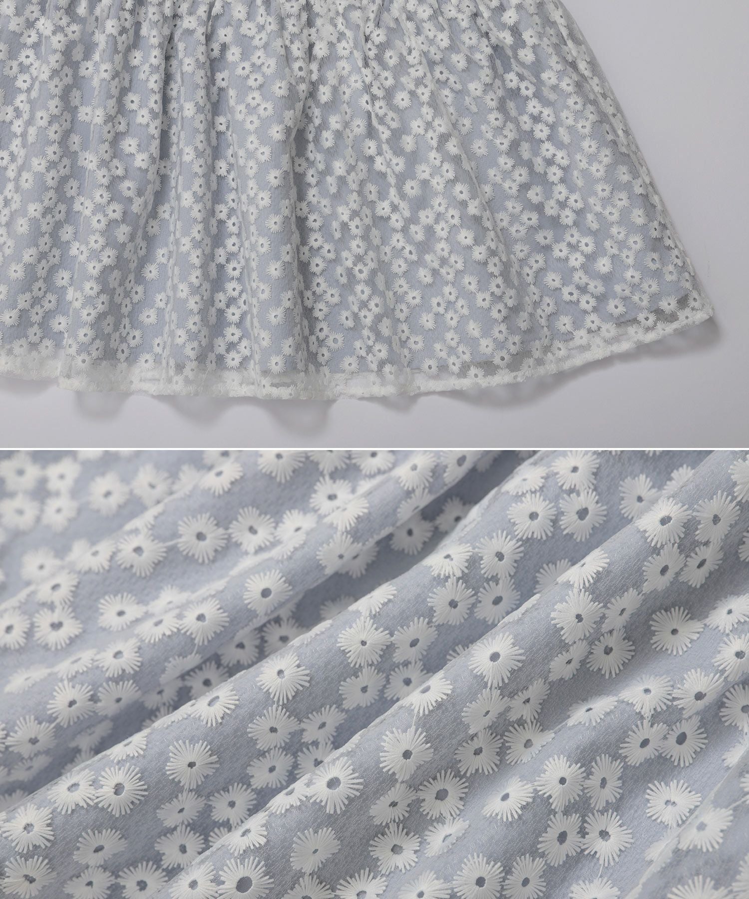 フラワーレース刺しゅうぺプラムトップス【宅配便】 | Fit more