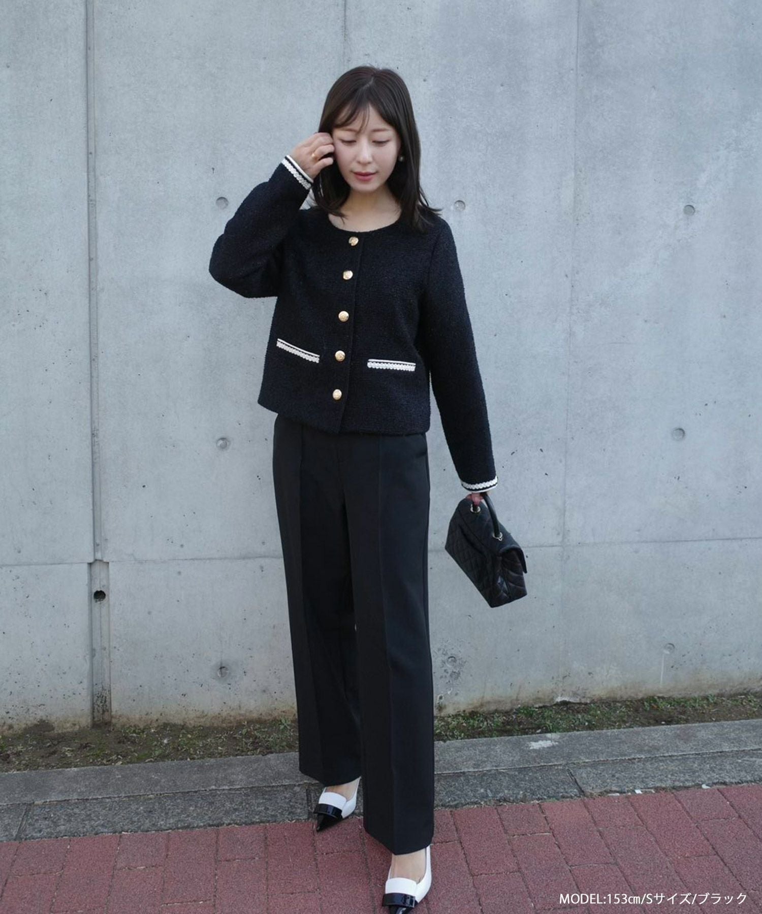 saayaコラボ！バックフリルワイドパンツ【メール便】 | Fit more