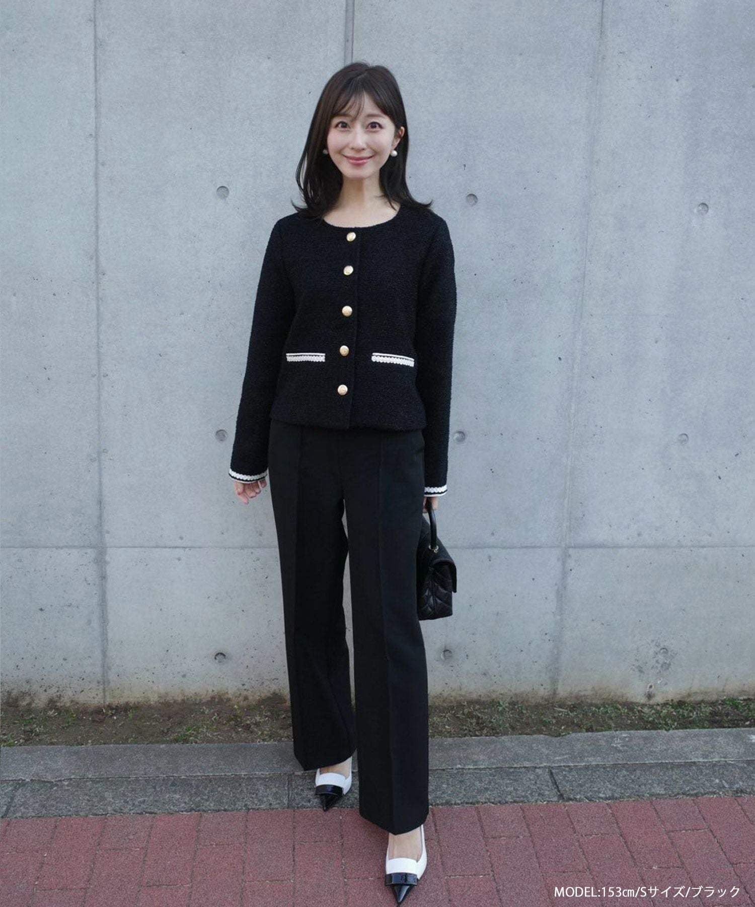 saayaコラボ！バックフリルワイドパンツ【メール便】 | Fit more