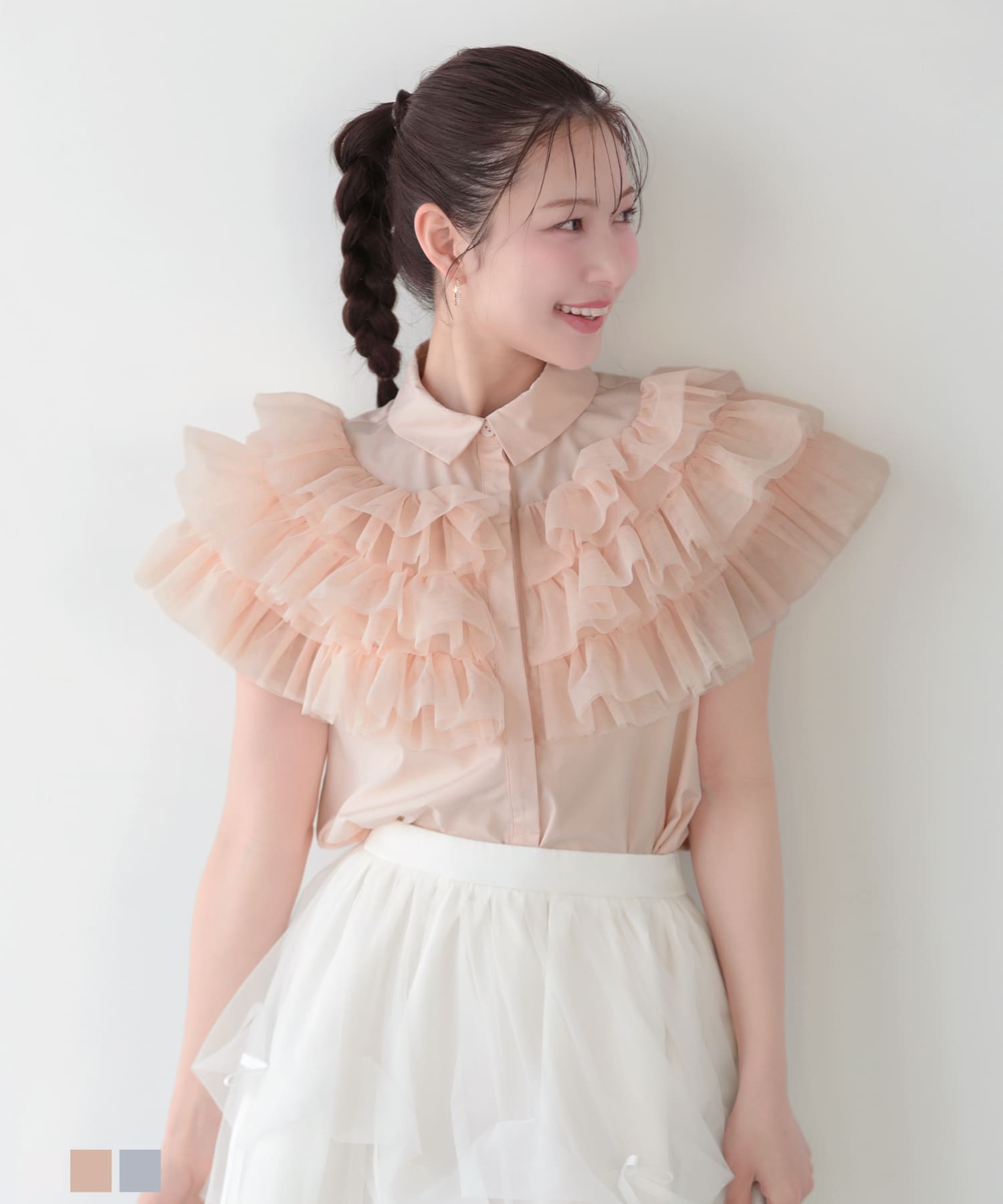 ZOZO限定商品】フラワースフレジャガードトップス【宅配便】 | Fit more