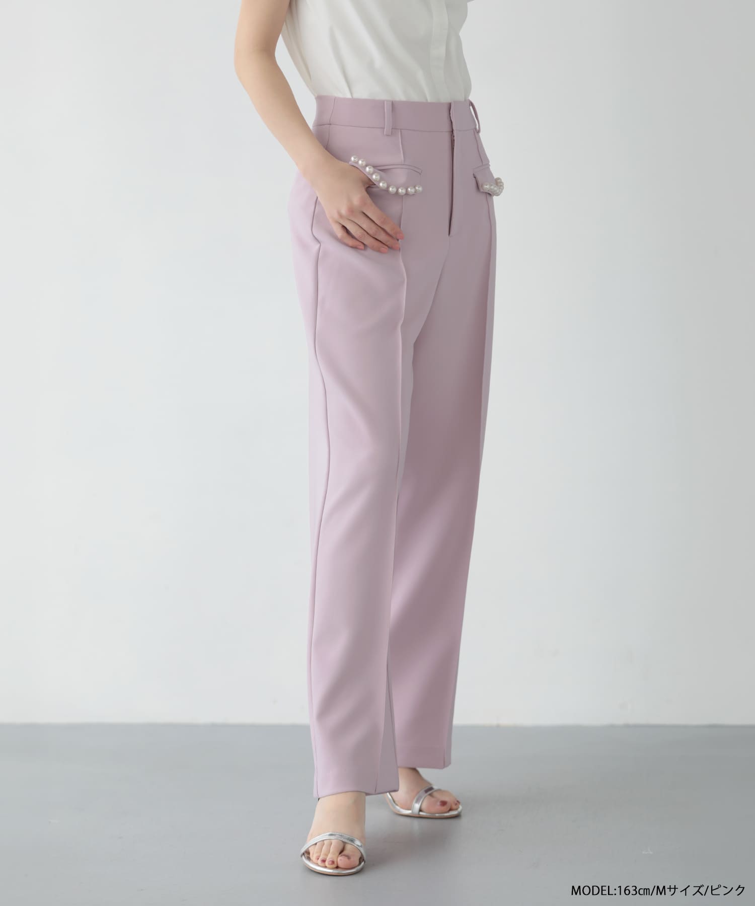 フィットモア フラップポケットパールワイドパンツPSサイズ フラップポケットパールワイドパンツ【メール便】 | Fit more