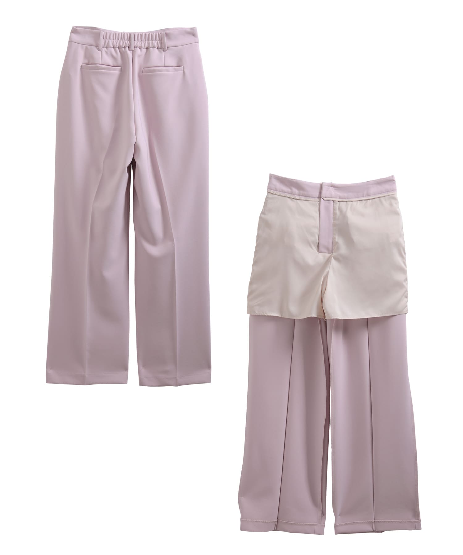 フラップポケットパールワイドパンツ【メール便】 | Fit more