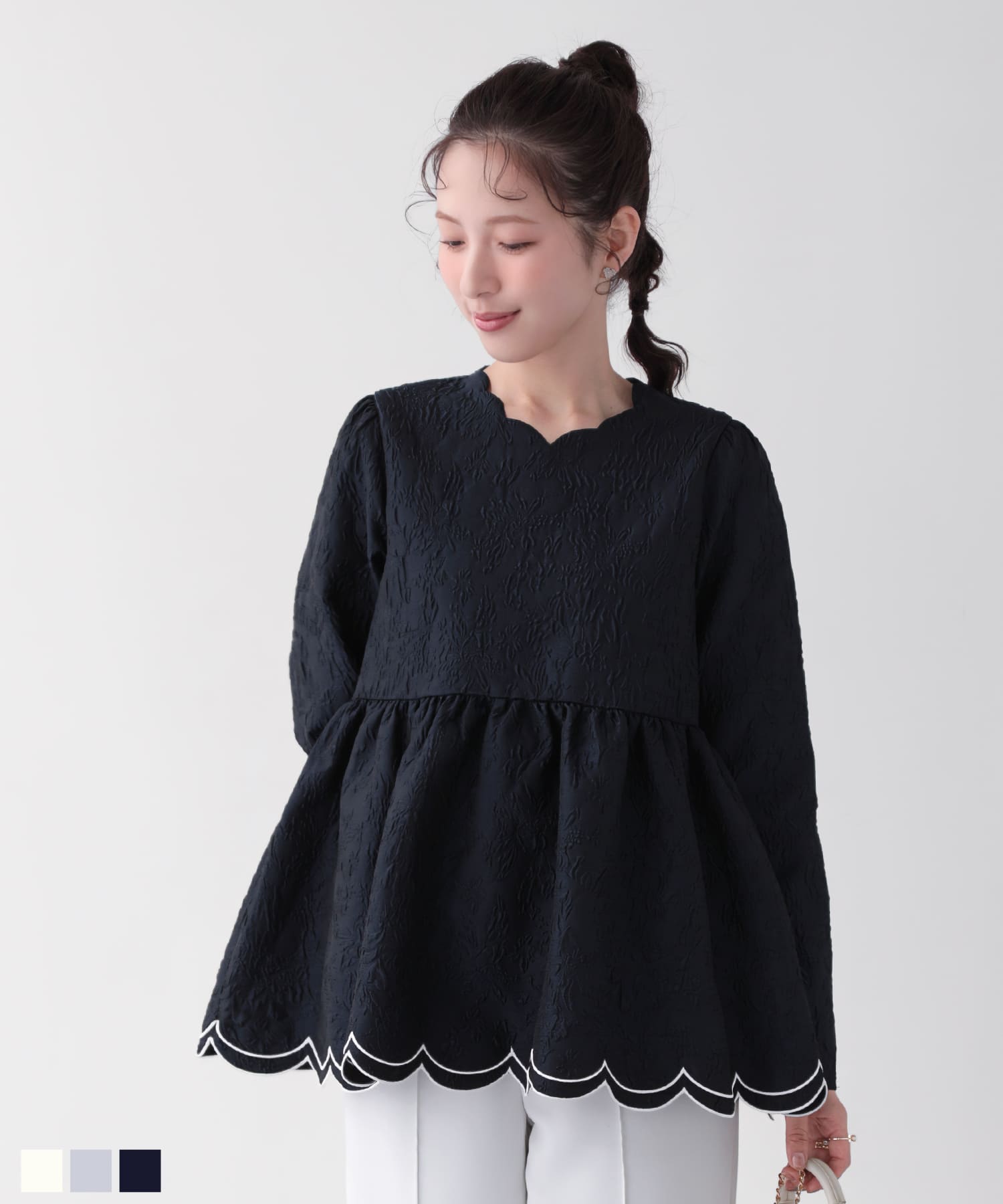 【新品タグ付き】Fit more ぷっくりトップス トップス | Fit more